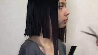 Tutorial potong rambut pendek yang simpel