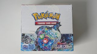 Pokémon TCG: Stellar Crown Booster Box Opening!!