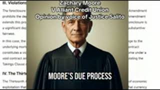 Moore VS. Alliant Credit Union-REAL CASE-THE OUTCOME courts are Corrupt!