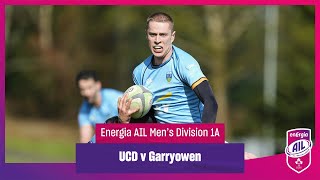 UCD v Garryowen - #EnergiaAIL Highlights Men's Div 1A Rd 13