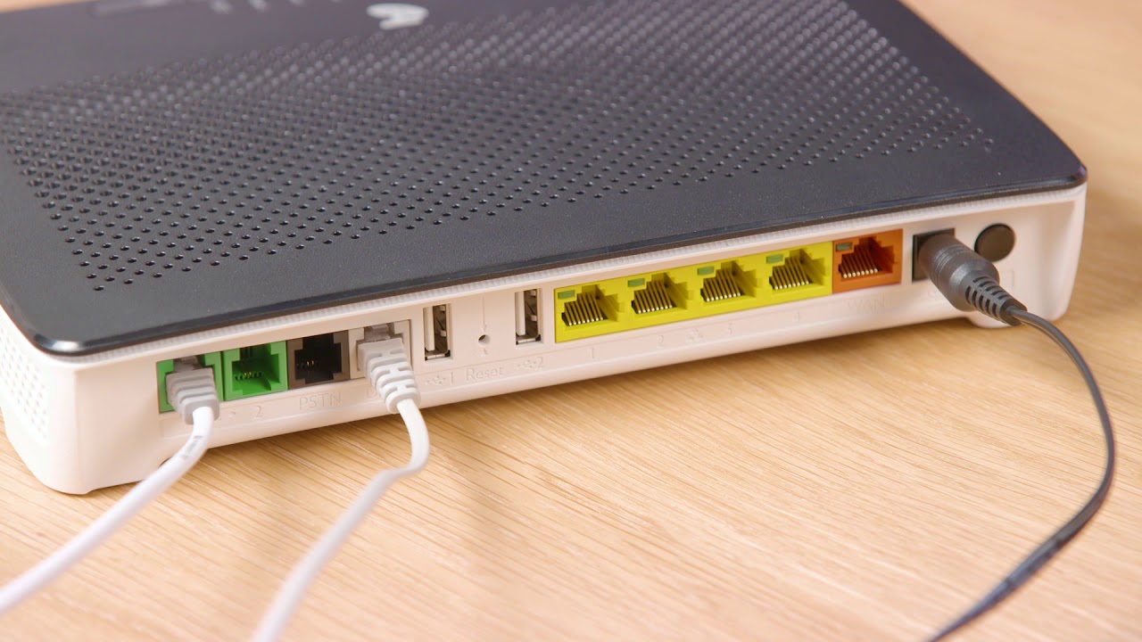 Telstra Modem Connection Diagram