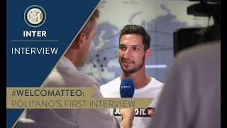 MATTEO POLITANO | First Inter TV Interview | #WelcomeMatteo! 🎙️⚫️🔵