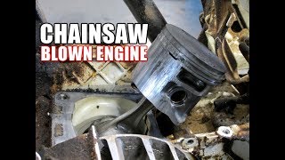 Why A STIHL MS441 Chainsaw Blew Up! - Video