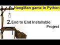 HangMan Game Using Python  Tkinter #2  | Python Projects
