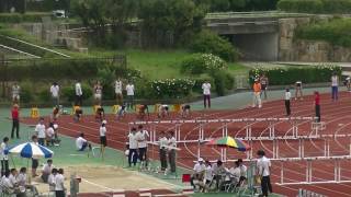 2016西日本インカレ 110ｍH　予選　相磯