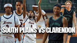 Arterio Morris Devontes Cobbs South Plains vs Clarendon and  former. UCONN player