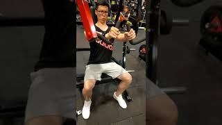 2021年4月7日 今日課表-3 Iso-Lateral Bench Press 分動式胸部推舉機 Steven 示範