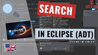 ABAP Search in Eclipse (ADT) - Tutorial for Beginners [english]