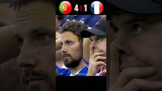 Portugal 🆚️ France | Imaginary Penalty Shootout #shorts #football #youtube #ronaldo