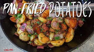 Delicious Pan Fried Potatoes | SAM THE COOKING GUY