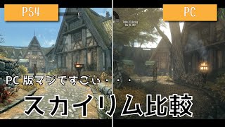 【skyrim】2020年から遊ぼう！！スカイリムPS4版とPCMOD導入版比較。