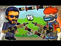 BAZUKA VS BAZUKA 😱 Mini Militia Funny Gameplay 🤣