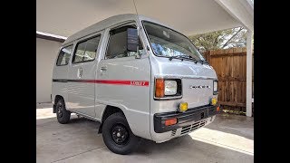 1983 Honda Acty Street L in the USA - POV Walk Around and Long Drive