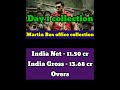 Martin first day collection | martin box office collection