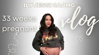 33 weeks pregnant vlog