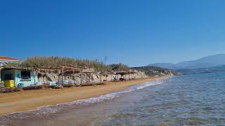 Xi Beach, Kefalinia, Greece, 04.10.2021, Plaża Xi, Kefalonia, Grecja