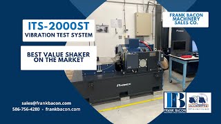 4.4KIP ITS-2000-ST Vibration Test System with Slip Table from Frank Bacon Machinery