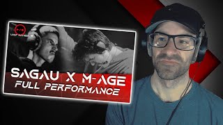 Reacting to M Age x Sagau | FULL 23 MIN PERFORMANCE | Loop Mayhem 1.0!