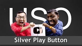 We got Silver Play Button!! | Unboxing the already opened box | Plip Plip