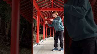 SO SICK WITH IT 🥵 #kendama #hype #fyp #viral #wild #flow #skills #japan #shrine  #けん玉 (So Kanada)