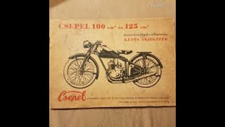 Egy majdnem 100 éves motor !!!! ( Csepel D125 part_1. )