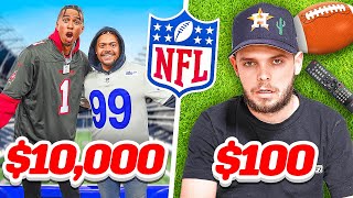 2HYPE $10,000 vs. $100 NFL Experience