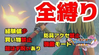 すべての鬼畜しばりをつけてボスと戦ってみた!!(スモーク編）【ドラクエ11】【DQ11】【ドラゴンクエスト11 過ぎ去りし時を求めて】【攻略】【縛り】【Switch】#1