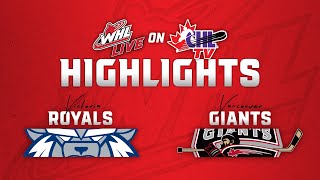 Victoria Royals at Vancouver Giants 2/15 | WHL Highlights 2024-25