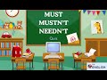 Must, Mustn't, Needn't - FUN GRAMMAR QUIZ ❗Test Your Grammar | ESL Practice for Kids and Adults👍📌