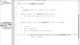 Java Programming - Generics - Generic Method Example 2