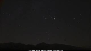 【Brinno TLC200Pro】野辺山の星降る夜