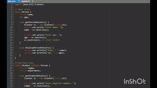 Java Programming Experiment-4(Code Reusability using Inheritance in Java)