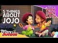 5 Things About JoJo | Fancy Nancy Clancy | Disney Junior Arabia