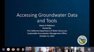 Accessing Groundwater Data October 2021