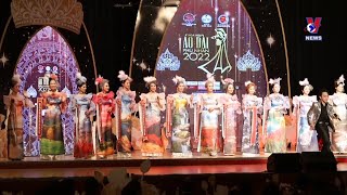 Beauty pageant promotes “ao dai”