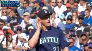 Paul Sewald taunts Mets fans after competing an inning😂 (Fans Boo)