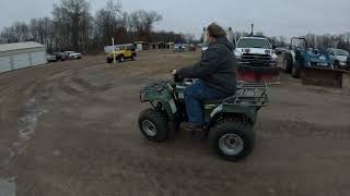 2001 Kawasaki Bayou 220 - Great riding ATV! on Rawhide eBay 1.3.25