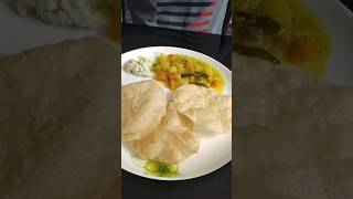 ഇന്ന് പൂരി ആക്കിയേക്കാം breakfast 🤤😍#shorts | One minute recipe by little Chef