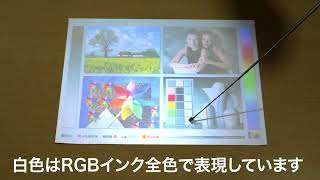 RGBの加法混色を印刷物で証明してみた