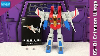 TMT0 - Deformation Space DS-01 Crimson Wings (Starscream) Unboxing