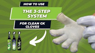 How to use the gloveglu 3 Step System