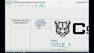 How to create  custom title block in Fusion 360