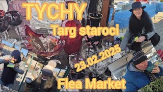 TARG STAROCI TYCHY. 23.02.2025. FLEA MARKET. TO BYŁ TARG PEŁEN WRAŻEŃ I PIĘKNYCH RZECZY . ZAPRASZAMY