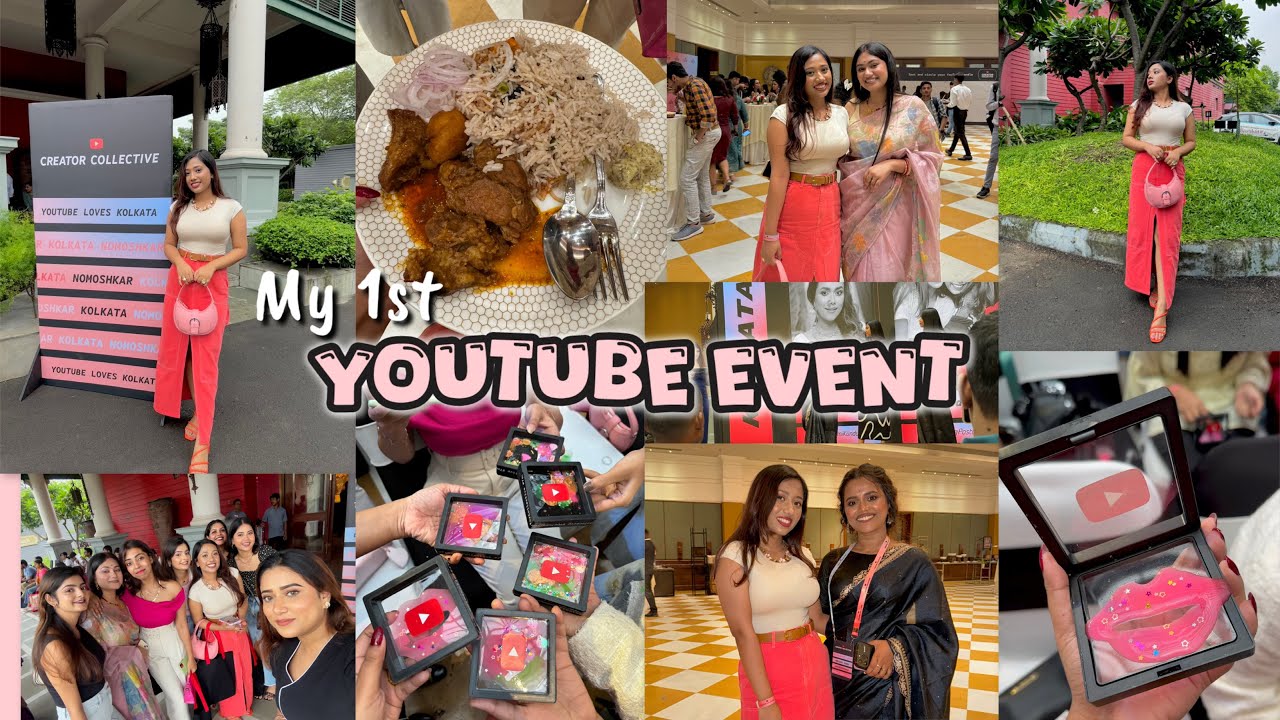 My First Youtube Eventôöñ å Youtube Creator Collective Kolkata 2024 Event