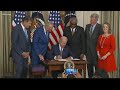 President Biden signs massive climate and health care legislation