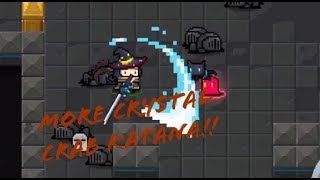 Crystal Crab Katana Gameplay 2!!! (Soul Knight)