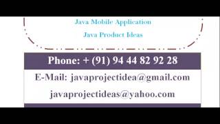 SAMPLE PROJECTS JAVA IN NOTTINGHAM