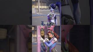 Dva and Widowmaker interaction- Overwatch 1 interaction