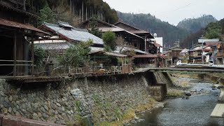 京都中川集落と木造倉庫群【京都の風景・田舎散歩】(京都市北区中川北山町)Nakagawa', Kyoto, Japanese Village