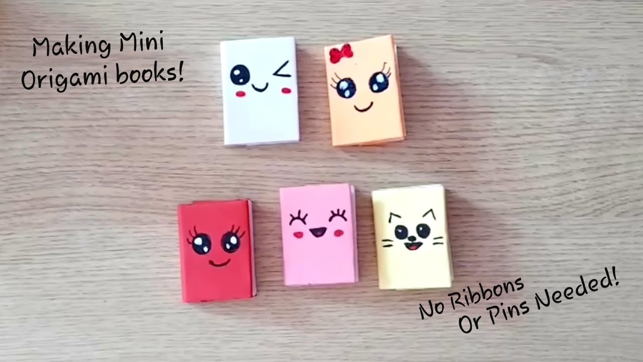 Mini Book Origami Tutorial